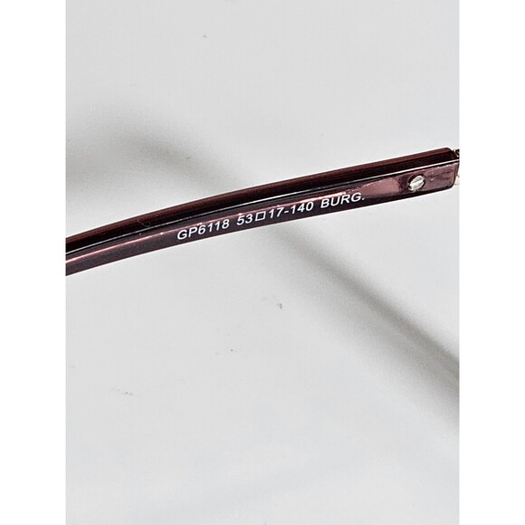 GIANNI PO WOMEN'S EYEGLASSES GP6118 53/17 140 NEW DEMO - Picture 8 of 14